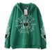 Spider Web Zipper Sweater Street Tide Spring And Autumn Hoodie American Retro Casual Jacket For Men And Women_viptrois.com