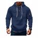 Autumn And Winter Men's Sweatshirt Multi Pocket Hooded Long Sleeved Plus Velvet Jacket Tops Casual Sports_viptrois.com