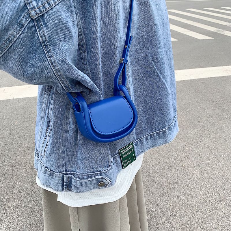 Mini Bag Summer Textured Shoulder Messenger Bag Handheld Mini Bag New Niche Design Women's Bag_viptrois.com