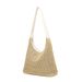 Women's Straw Tote Bag - Large Woven Beach Shoulder Bag For Women, Casual Boho Style_viptrois.com