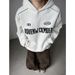 Spot Autumn Clothing 420 Heavy Hooded Sweatshirt Men's Autumn And Winter American High Street Trend Brand Package Letter Printing Trendy Jacket_viptrois.com