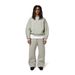 Men's Clothing Loose Suits With Dropped Shoulders, Ribbed Hem Sweatshirts, Elastic Hidden Drawstring Belts, Sweatpants_viptrois.com