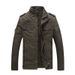 Autumn Slim Fit Stand-Up Collar Men's Jacket Jacket Wind Casual Jacket_viptrois.com