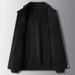 Men's Clothing Men's jacket slightly wide wool lapel workwear short jacket light luxury casual double sided wool coat trend_viptrois.com
