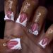 Beauty & Health Wearable Nails, Sweet And Cool, Flashing Diamond Thread, Detachable Duckbill Short False Nails_viptrois.com