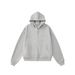 Men's Clothing Oversized Heavyweight Hoodie - Cleanfit Pullover Sweatshirt With Drop Shoulder & Ribbed Hem For Men And Women (Black, Gray)_viptrois.com