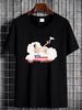 Bruce Almighty 2003 Rare Vintage Movie Promo T Shirt Size L Mens Black Fashion Soft Top For Everyday Wear Stretched Comfortable Versatile Graphic_viptrois.com