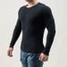 Loom Foreign Trade Cross-Border European And American Autumn New Round Neck Pullover Sweater Long Sleeve Men's Knitted_viptrois.com