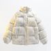 Trendy Couple's Vintage-Inspired Puffer Jacket - Winter-Ready Thickened Quilted Coat With Stand Collar For Casual Wear_viptrois.com