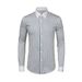 Men's Slim-Fit Premium Long-Staple Cotton Shirt – Breathable & Wrinkle-Resistant (M-4XL, 3 Stripes)_viptrois.com