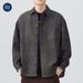 Muqiu Wear 2025 Spring New American Denim Men's Trendy Brand Loose Shirt Jacket_viptrois.com