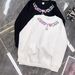 Retro Letter Round Neck Hoodie, Trendy Brand, Loose And Versatile, Fashionable And Cool Casual Unisex Top_viptrois.com