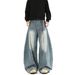 Men's Street Style Cleanfit Casual Loose Wide Leg Trousers_viptrois.com