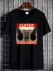 CLUTCH PSYCHIC WARFARE NEW BLACK T SHIRT Streetwear Fashion Top For Everyday Wear Homme Slightly Stretched Casual Stylish Soft Summer Versatile_viptrois.com