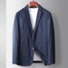 Men's Clothing Men's Casual Suit 2025 Spring And Autumn New Style Light Luxury Linen Fabric Business Single Western Non Iron Youth Casual Jacket_viptrois.com