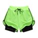 Men's Clothing Sports Pants Casual Three Quarter Pants Versatile Breathable Men And Women's Same Style Ice Silk Shorts_viptrois.com