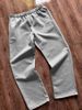Men's Clothing Simple Casual Solid Color Loose Autumn Straight Pants Letter Embroidered Pattern Casual Trousers_viptrois.com