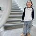 Children's Jeans 2024 Spring Boys' Pants Ripped All Match Trousers Boys Korean Style Fashionable Pants_viptrois.com