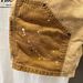 Men's Clothing Fashion Splicing Casual Shorts Loose Straight Tube Handsome Ink Splashing High End Personality Half Length Pants_viptrois.com