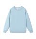 K Men's Loose Solid Color Round-Neck Double-Sided Sweatshirt With Long Sleeves For Casual Wear_viptrois.com