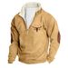 Suitable For All Seasons Spring And Autumn New D203 Men's Long Sleeve Pocketless Button Cardigan Printed Casual Fashion Trend_viptrois.com