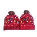 New Year Glowing Christmas With LED Colorful Flashing Lights Adult And Children Universal Warm Knitted Wool Hat_viptrois.com