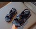 Mother & Kids Children's leather sandals summer style boys 1 year old fashionable all-match 2 girls soft bottom non-slip 3 beach shoes_viptrois.com