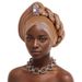 New Braids Stacked Diamond Heavy Industry Baotou Hat Muslim Hat African Hat_viptrois.com