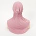 2024 New Ethnic Style Silk Cotton Elastic Base Hat Solid Color Hui, Malay, Indonesian Simple And Versatile Headscarf_viptrois.com