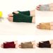 Unisex Twist gloves knitted wool half-fingered sleeves students write computer open-fingered gloves cross-border wool gloves_viptrois.com