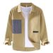 Shirt Long Sleeved Men's Loose Casual New Trend Spring And Autumn Men's Shirt Jacket_viptrois.com