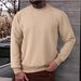 Men's Jacquard Knit Sweater – Casual Long-Sleeve Pullover With Ribbed Hem, Lightweight & Breathable For Fall Outfits_viptrois.com