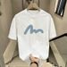 Men's Clothing Short Sleeved T Shirt Round Neck Simple Personality Casual Summer Pure Cotton_viptrois.com