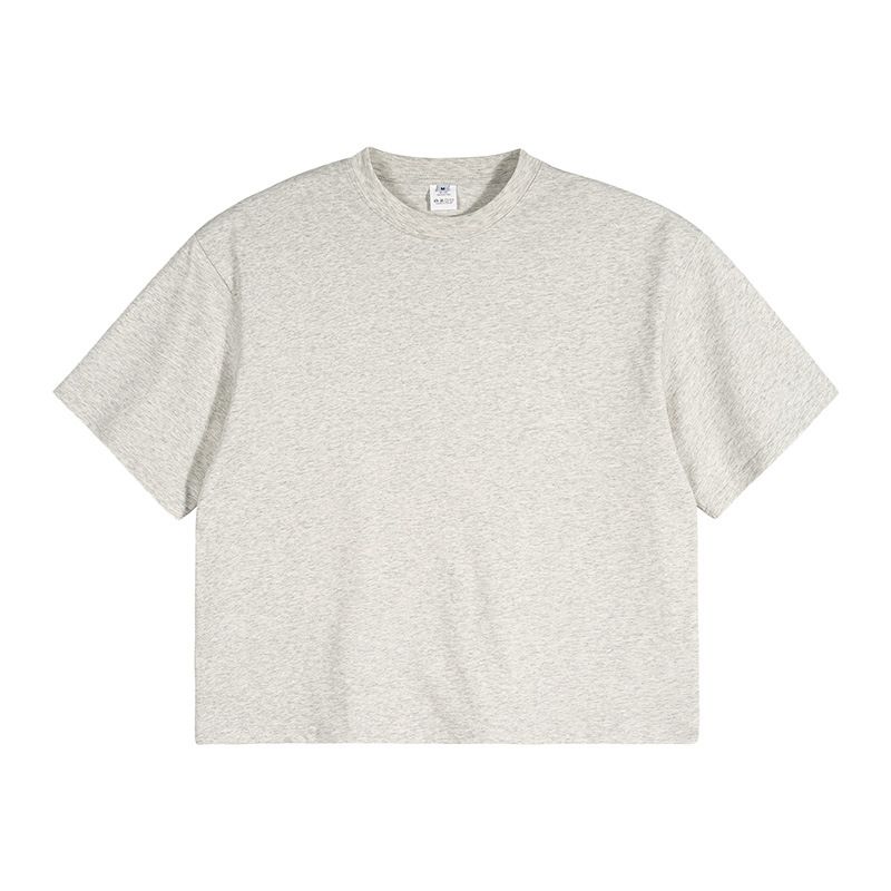 Men's Oversized Cotton T-Shirt – Streetwear Essential (Short Sleeve, Round Neck, 240GSM, XS-XXXL)_viptrois.com