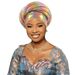 Women's Scarves Hot Selling New Beauty Strip Multi Layer Exaggerated Baotou Hat Fantasy High Top Baotou Hat_viptrois.com