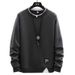Sweater Men's Spring And Autumn 2025 New Trendy Brand Casual Fake Two Long-sleeved T-shirt Men's Clothes Bottoming Shirt_viptrois.com