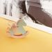 Bag Charm New Rocking Horse Women's Bag Pendant Pony Car Pendant Pony Bag Pendant Leather Cute Animal Accessories_viptrois.com