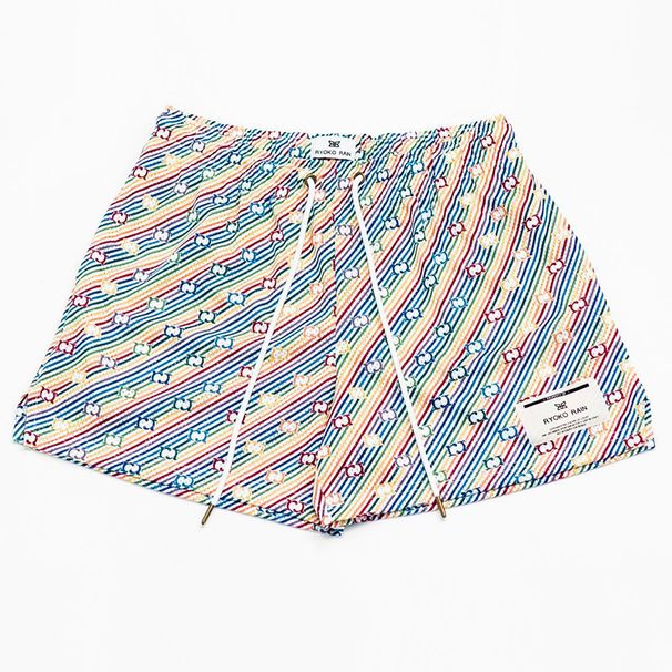 Men's Clothing New brand Rain casual shorts polka dot mesh breathable knee-length quick-drying basketball sports fitness four points_viptrois.com