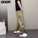Men's Fleece Lined Thickened Casual Pants Autumn Winter New Style Simple Stylish Jogger Sports Solid Color Men's Bottoms_viptrois.com