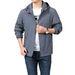 Men's UPF 50+ Sun Protection Hoodie – Lightweight & Breathable Outdoor Jacket For Fishing, Hiking & Summer Travel (Black, Navy, Grey)_viptrois.com