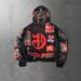 Men's Gothic Streetwear Hoodie With Dark Patchwork Print - Alternative Aesthetic Urban Outerwear_viptrois.com