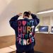Men's Loose Fit Colorful Digital 3D Printed Hoodie Trendy Hip Hop Style American Street Fashion Sweatshirt_viptrois.com