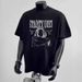 Men's Oversized Graphic Print T-Shirt – 220GSM Heavyweight Cotton Tee With Urban Art Design_viptrois.com