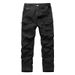 Men's Classic Work Pants – Relaxed Straight Fit With Stretch, Durable & Versatile For Casual Style_viptrois.com
