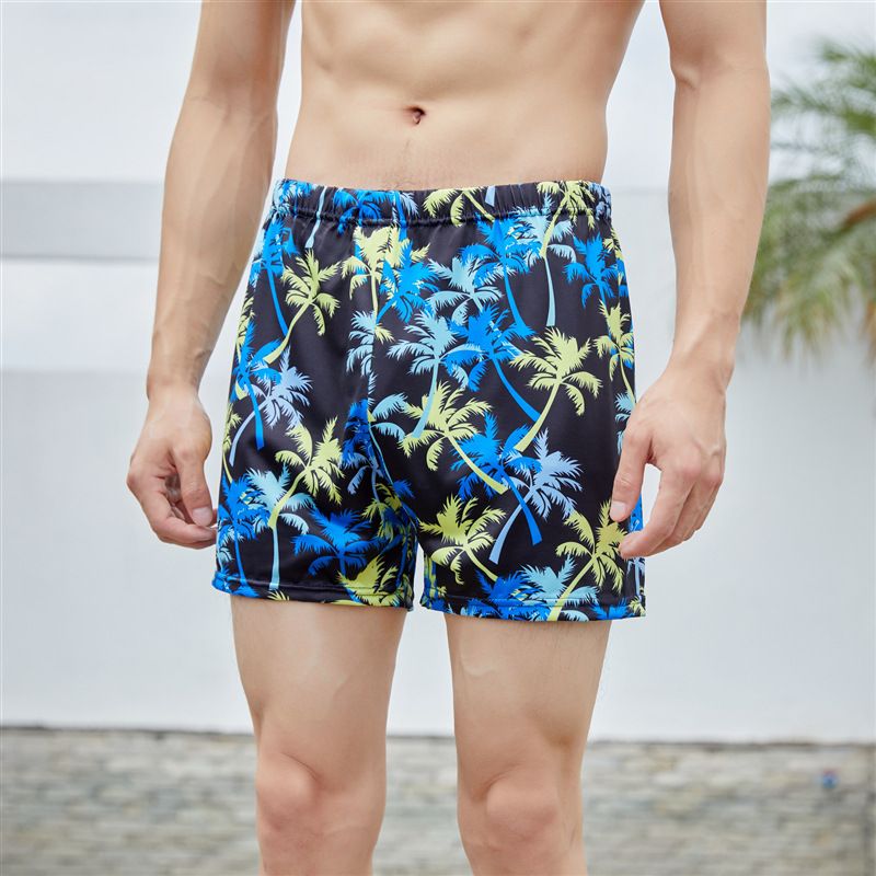 Man's clothing Fancy shorts beach shorts Adult swimming trunks Men's digital printed swimming trunks Plus size fat guy flat horns_viptrois.com