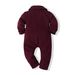 Children's clothes suit collar gentleman baby clothes baby wrap farts autumn onesie_viptrois.com