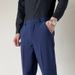 Men's Clothing Men's Stretch Dress Pants Slim Fit Straight Leg Formal Office Trousers Elastic Waist Comfortable Business Casual Chinos For Men_viptrois.com