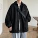 Suede Men, Spring Autumn New Style, High-End Feel, Cool Trendy Brand, Office Worker And Student Party Hot-Selling Jacket_viptrois.com