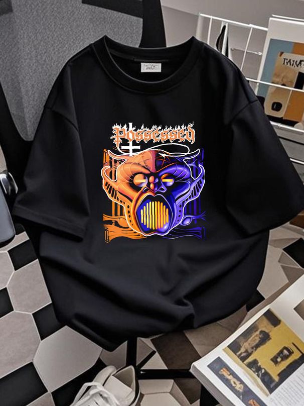 POSSESSED BEYOND THE GATES T- Shirt Short Sleeve Cotton Black Men S To 5XL NB102 Breathable Top For Everyday Wear Stretched Designer Clothes_viptrois.com