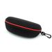 Unisex Sunglasses Case Eva Zipper Bag Large Compression Sunglasses Case Hook Black Glasses Case Portable_viptrois.com
